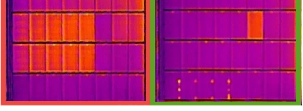 Audit photovoltaïque et thermographie sur installation solaire